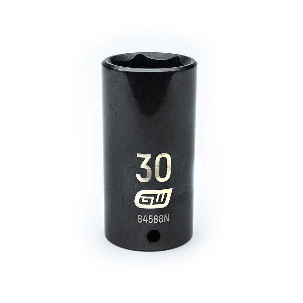 GEARWRENCH 84588N Impact Socket 1/2" Drive, 30mm Socket, Hex Drive