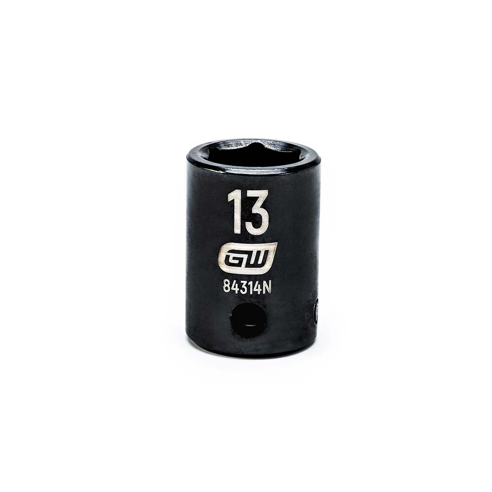 GEARWRENCH 84314N Impact Socket 3/8" Drive, 13 mm Socket, Hex Drive