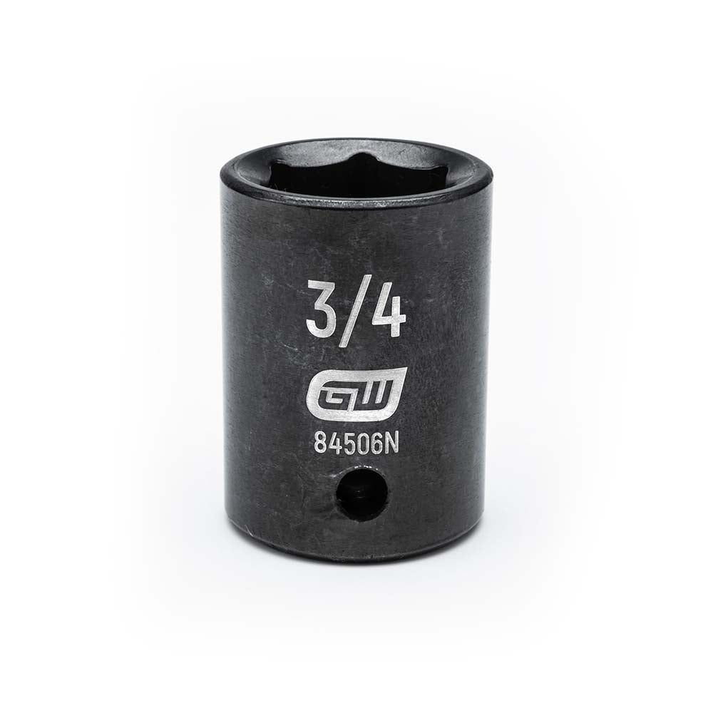 GEARWRENCH 84506N Impact Socket 1/2" Drive, 3/4" Socket, Hex Drive