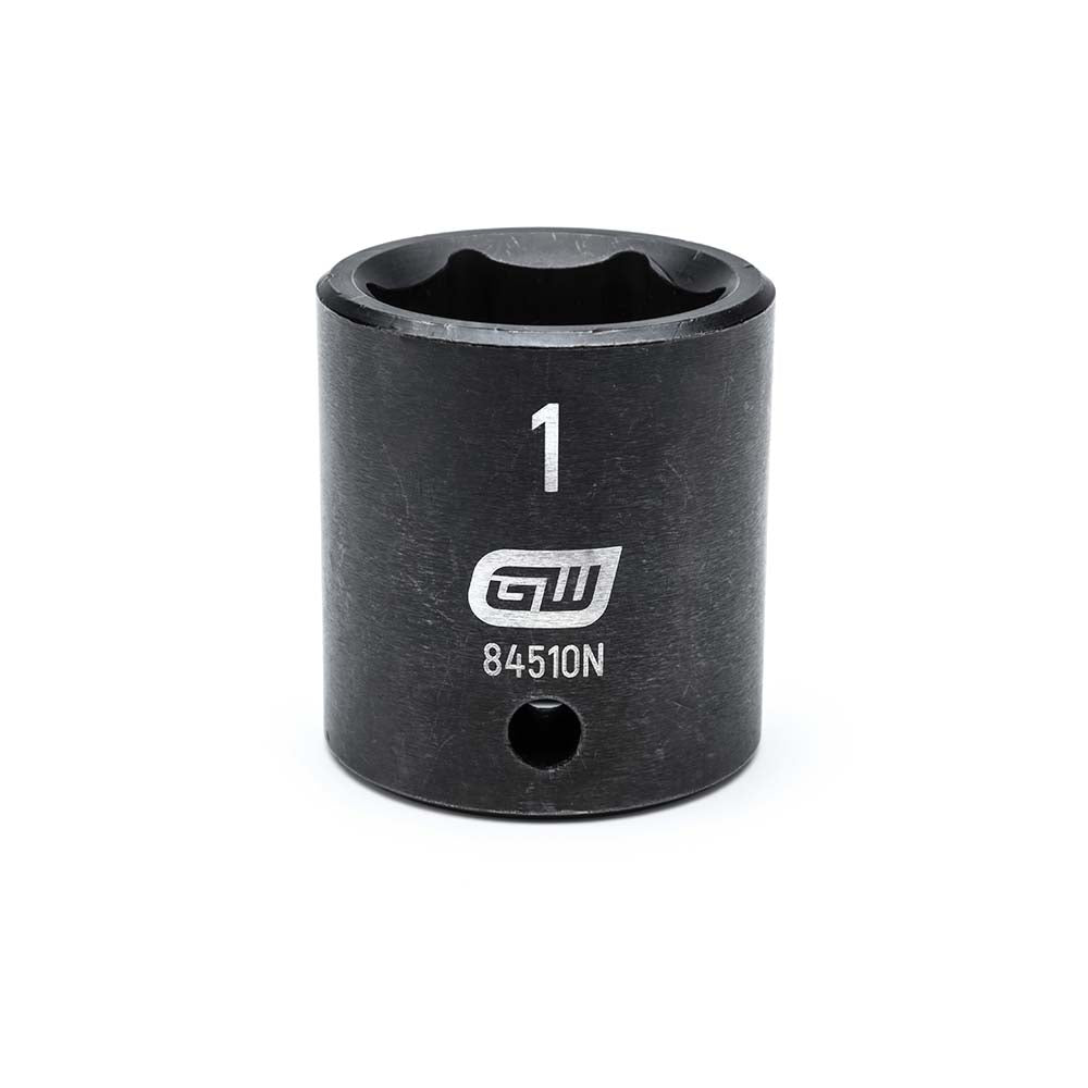 GEARWRENCH 84510N Impact Socket 1/2" Drive, 1" Socket, Hex Drive
