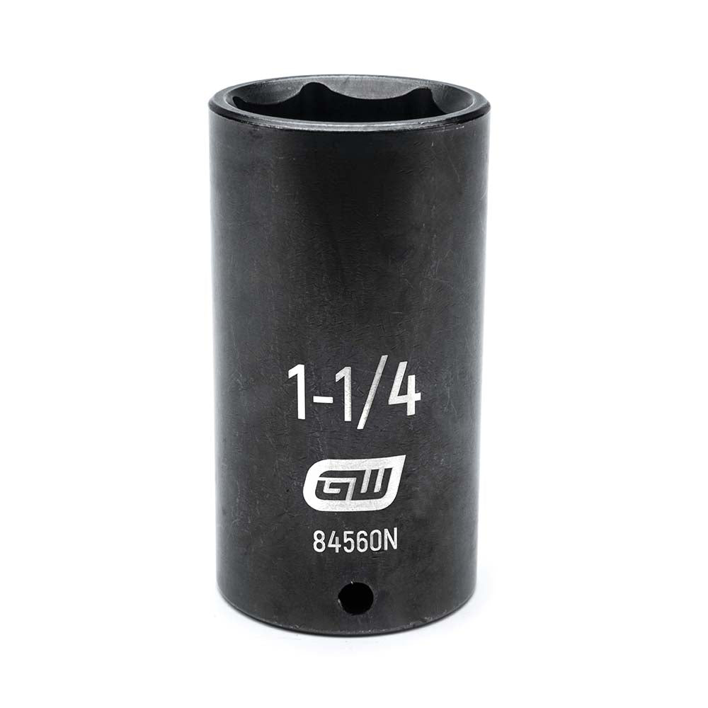 GEARWRENCH 84560N Impact Socket 1/2" Drive, 1-1/4" Socket, Hex Drive