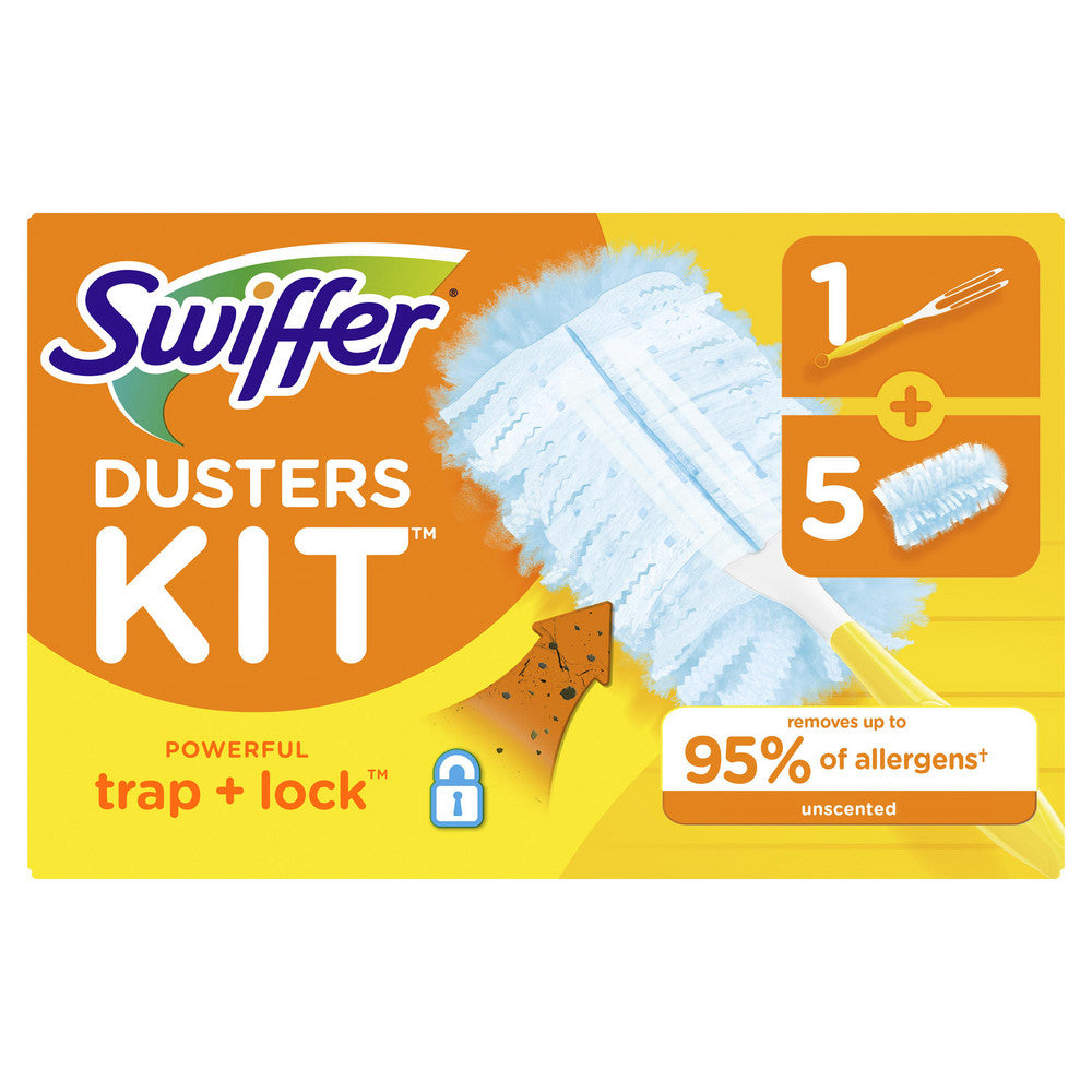 Swiffer PGC11804CT Swiffer Dusters 180 Multi-Surface Duster Starter Kit, 6/Case