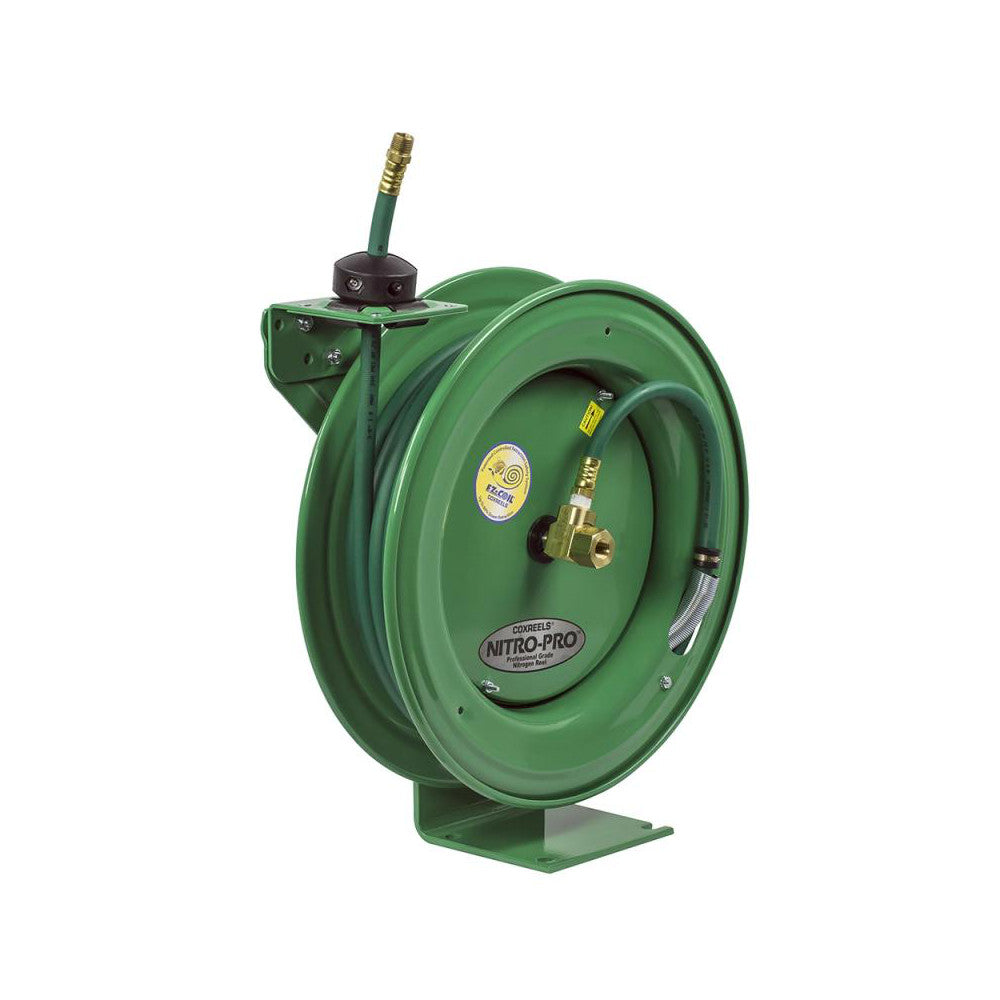 CoxReels EZ-P-NP-350 Hose Reel with Hose 3/8" ID Hose x 50', Spring Retractable
