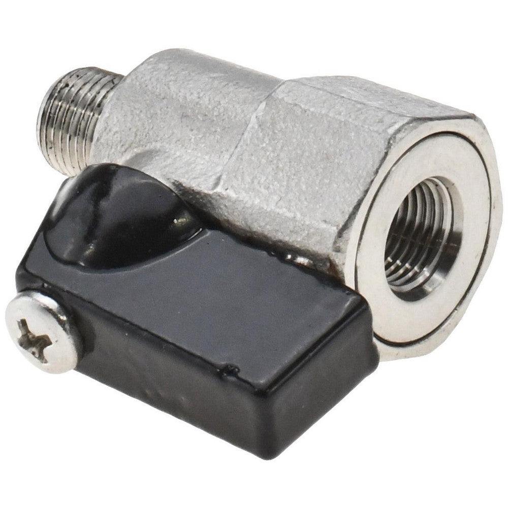 Value Collection 6Q03H06 Miniature Manual Ball Valve 1/8" Pipe, Full Port