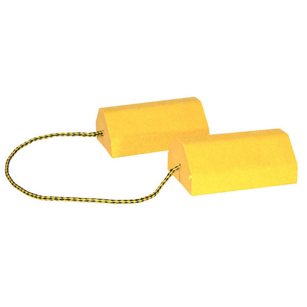 Buyers Products WC9642Y Composite Wheel Chock 6" OAL