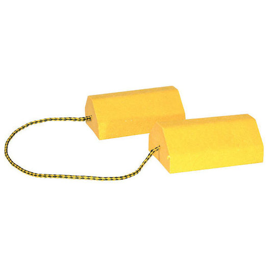 Buyers Products WC9642Y Composite Wheel Chock 6" OAL