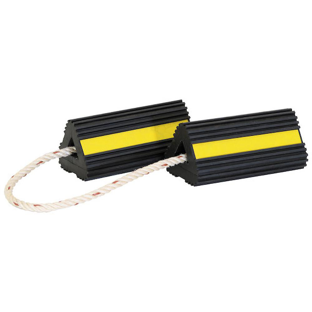 Buyers Products WC24483 Rubber Wheel Chock 4" OAL