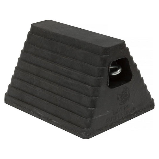 Buyers Products WC6810L Rubber Wheel Chock 8" OAL