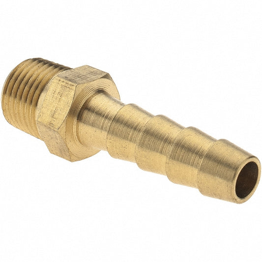 Value Collection 2750001240 Barbed Hose Fitting 1/8" x 1/4" ID Hose, Male Connector