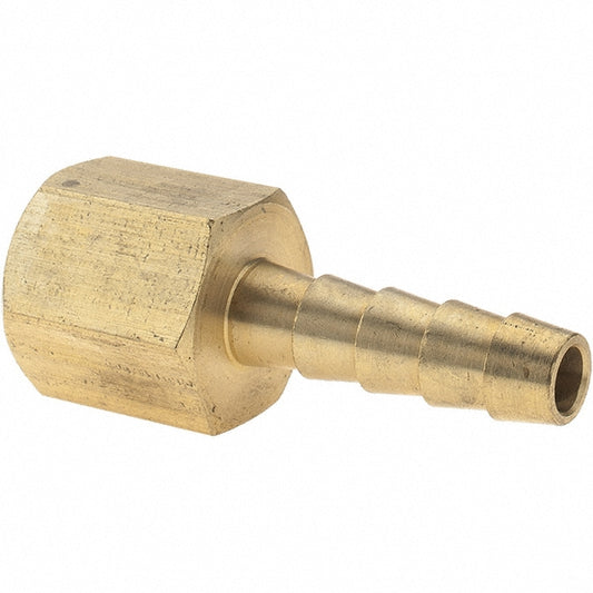 Value Collection 2751001440 Barbed Hose Fitting 1/4" x 1/4" ID Hose, Female Connector