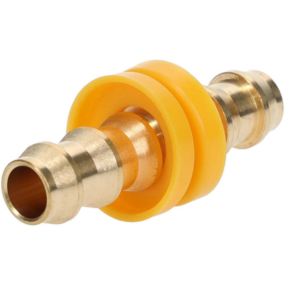 Value Collection 2755004430 Barbed Push-On Hose Splicer Brass
