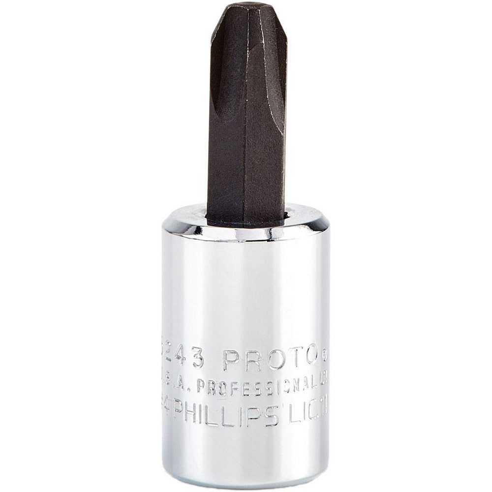 Proto J5243 Screwdriver & Drag Link Sockets Socket Type Phillips Screwdriver Socket  Point Size #4  