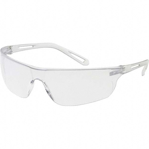 Bouton 250-09-0020 Safety Glasses Anti-Fog & Scratch-Resistant, Polycarbonate, Clear Lenses, Frameless