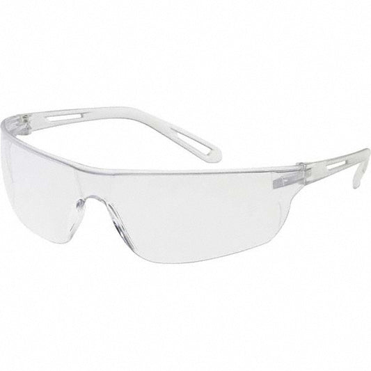 Bouton 250-09-0020 Safety Glasses Anti-Fog & Scratch-Resistant, Polycarbonate, Clear Lenses, Frameless