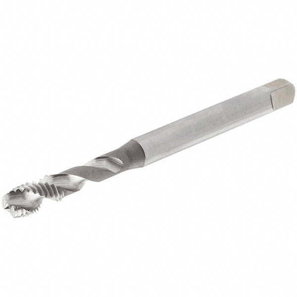 Iscar 4445872 Spiral Flute Tap 3/8-16, UNC, 3 Flute, Modified Bottoming Chamfer, 2B Class of Fit, Cobalt, TiN Finish