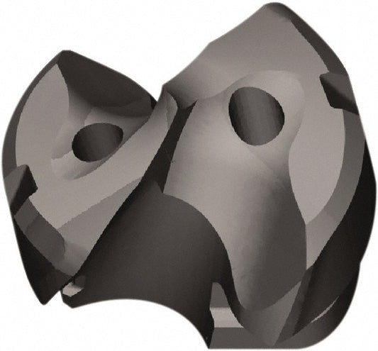 Kennametal 6370361 Replaceable Drill Tips KTFST17300HPCM KC7410, 0.6811" Dia, 17.30 mm Dia, 140 deg Point,  KC7410