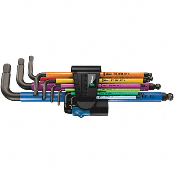 Wera 05022210001 Hex Key Sets Ball End Yes  Tool Type Hex  Handle Type L-Handle  Measurement Type Metric  Hex Size 1.5 - 10 mm  Hex Size Range (mm) 1.5 - 10