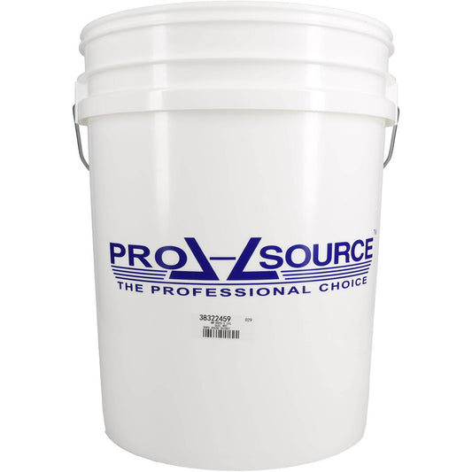 Pro-Source MW-HDPE-5 GAL 5 Gal, 14.5669" High, High-Density Polyethylene Round White Single Pail