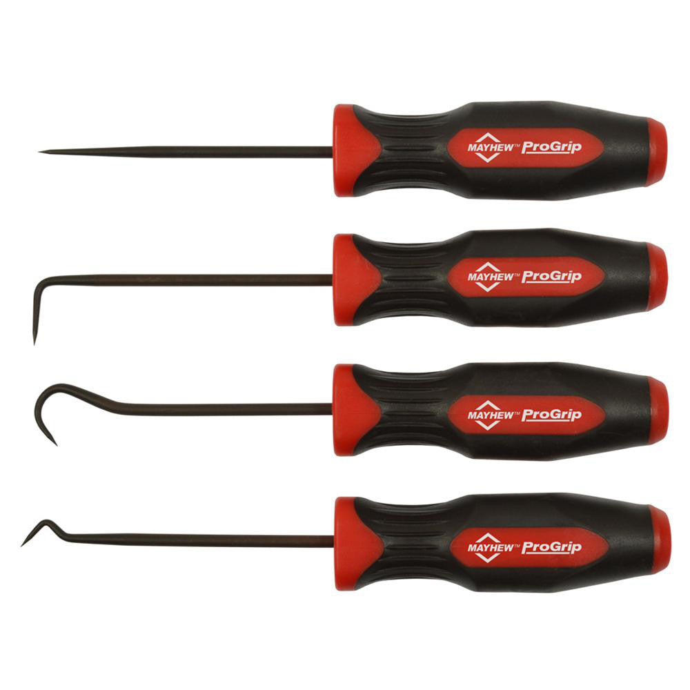 Mayhew 13090 4 Piece Hook & Pick Set