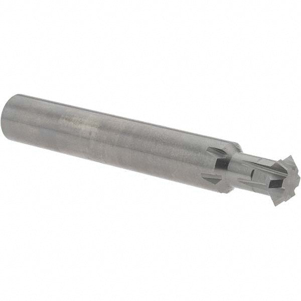 Accupro 38335568 Double Angle Milling Cutter 90 &deg, 3/8" Cut Dia, 1/8" Cut Width, 3/8" Shank Dia, Solid Carbide
