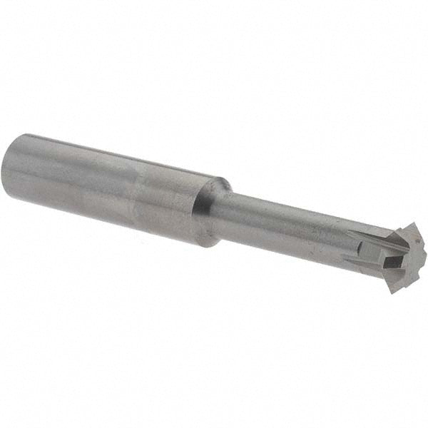 Accupro 38335782 Double Angle Milling Cutter 90 &deg, 3/8" Cut Dia, 1/8" Cut Width, 3/8" Shank Dia, Solid Carbide
