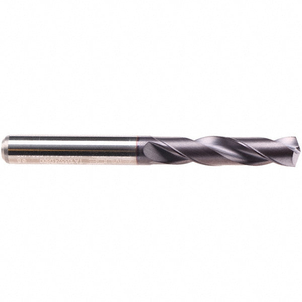 Emuge TA103324.0322 Screw Machine Length Drill Bit 3.22 mm (0.1268) Dia, 140 deg, Solid Carbide