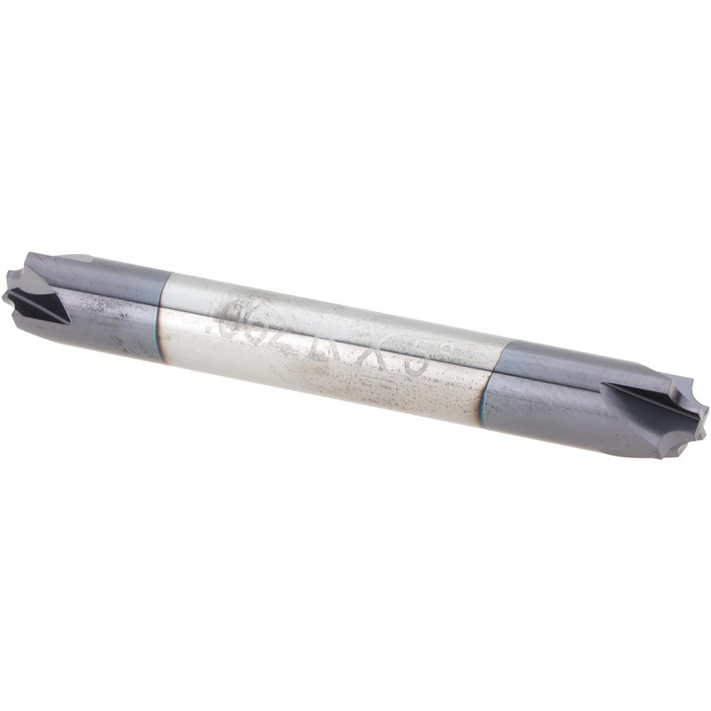 Harvey Tool 68062-C3 Corner Rounding End Mill 1/16" Radius, 1/4" Dia, 4 Flutes, Solid Carbide