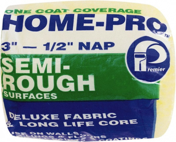 Premier Paint Roller 333 Paint Roller Cover 1/2" Nap, 3" Wide