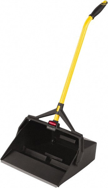 Rubbermaid 2018806 Handheld Dustpan Plastic Body, 27" Handle