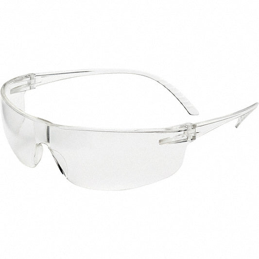 Uvex SVP200 Safety Glass Scratch-Resistant, Polycarbonate, Clear Lenses, Frameless, UV Protection