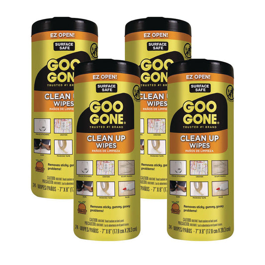 Goo Gone WMN2000 Goo Gone   Multi-Surface Cleaning Wipes