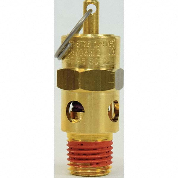 Control Devices ST25-1A125 ASME Safety Relief Valve 1/4" Inlet, 116 CFM, 125 Max psi