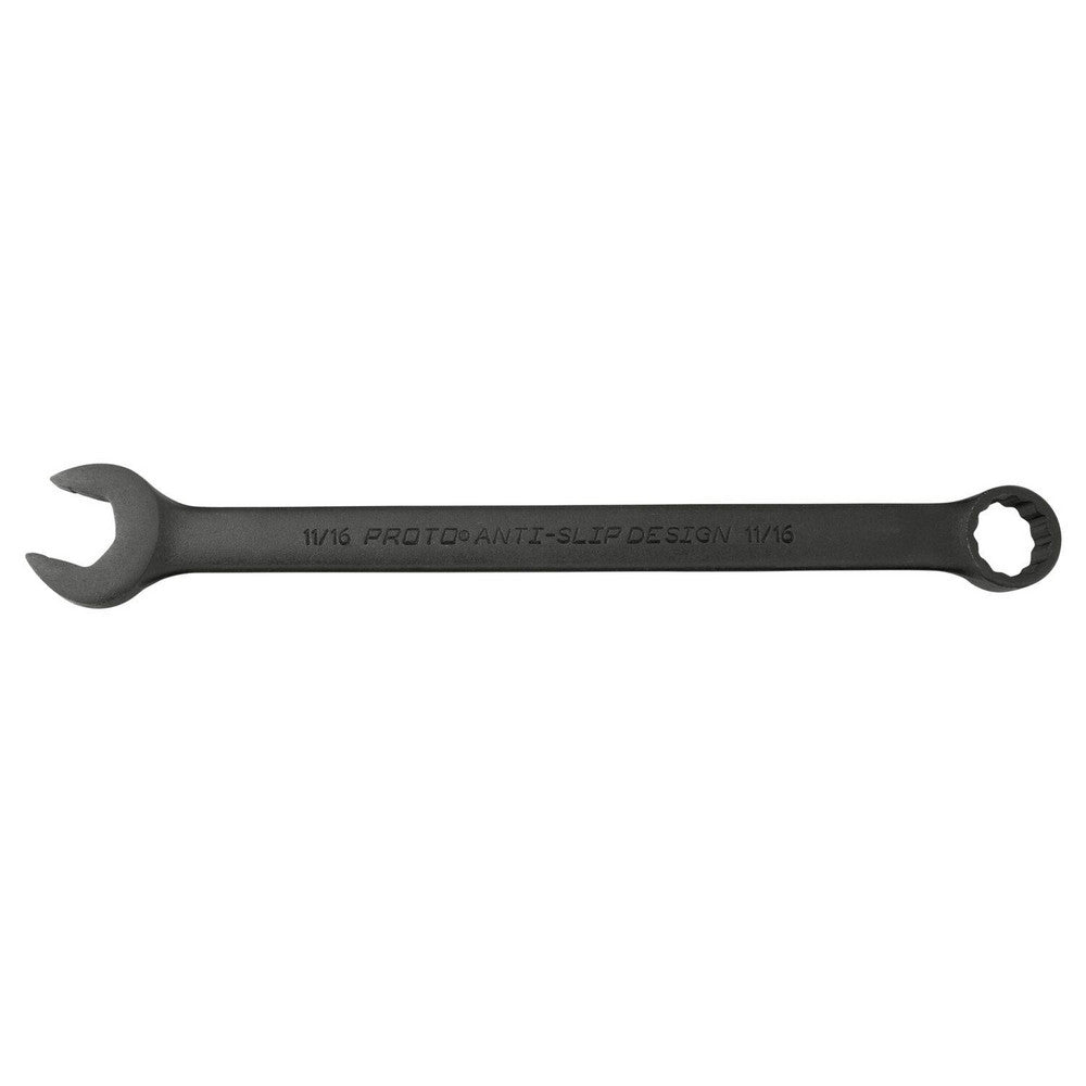 Proto J1222BASD Combination Wrench 11/16" Head Size, 15 deg Offset