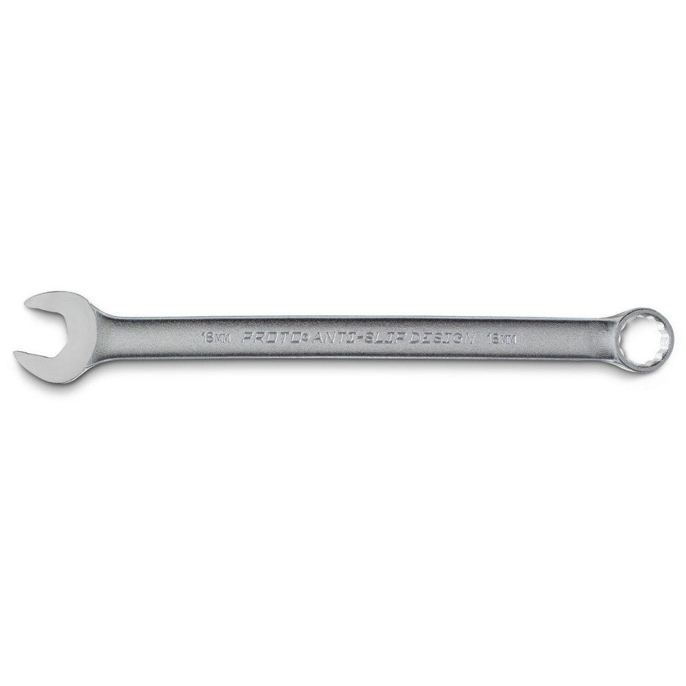 Proto J1218MASD Combination Wrench 18.00 mm Head Size, 15 deg Offset