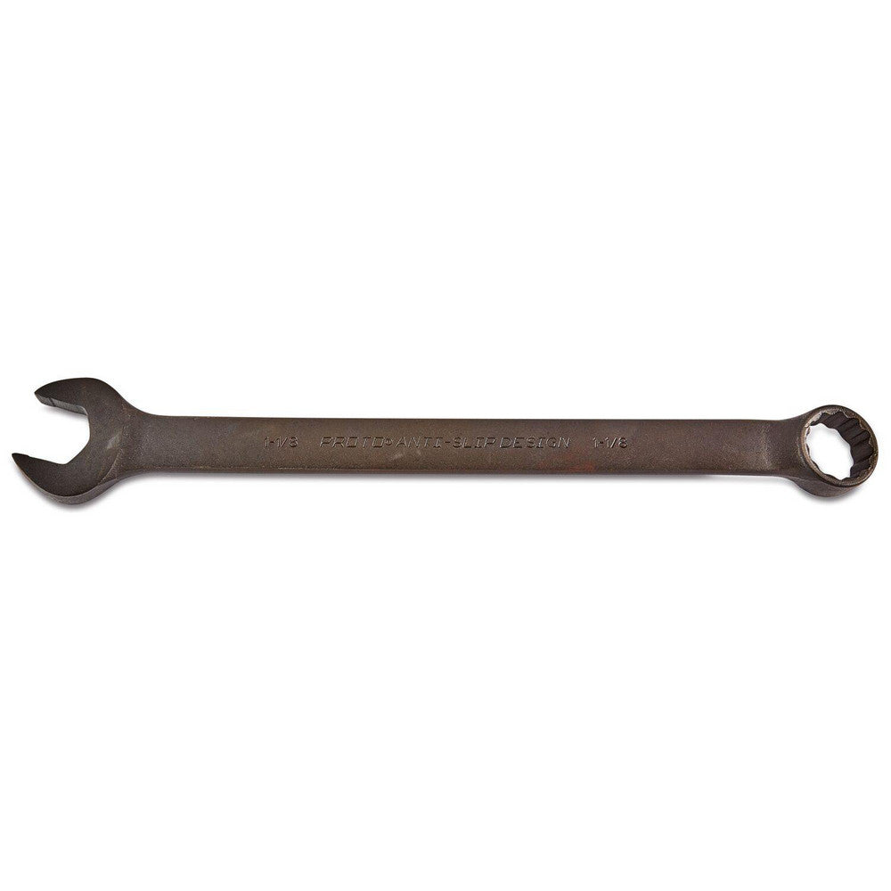 Proto J1236BASD Combination Wrench 1-1/8" Head Size, 15 deg Offset
