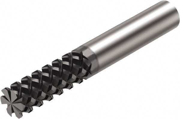 Sandvik Coromant 7254452 Square End Mill 3/8" Dia, 6 Flute, Solid Carbide