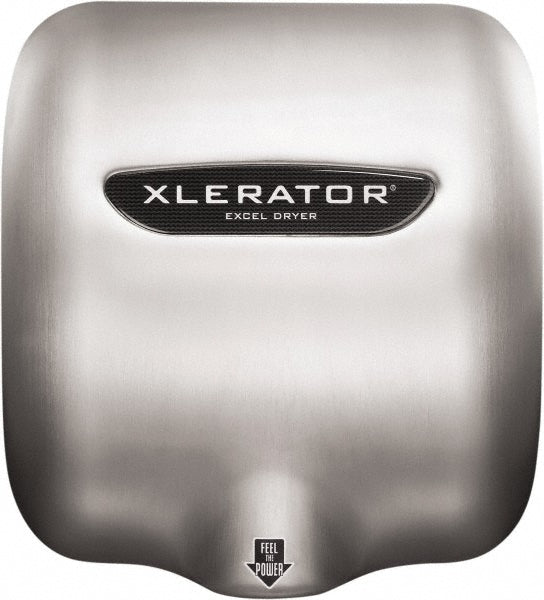 Excel Dryer 604161 1490 Watt Silver Finish Electric Hand Dryer
