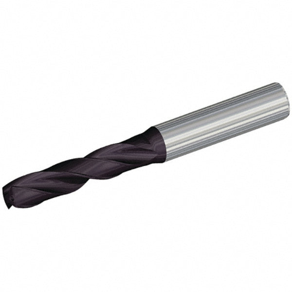 Kennametal 4054519 Jobber Length Drill Bit 4.37 mm (0.1719) Dia, 140 deg, Solid Carbide