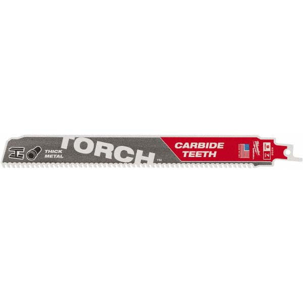 Milwaukee Tool 48-00-5202 9" Long x 1" Thick, Carbide Reciprocating Saw Blade