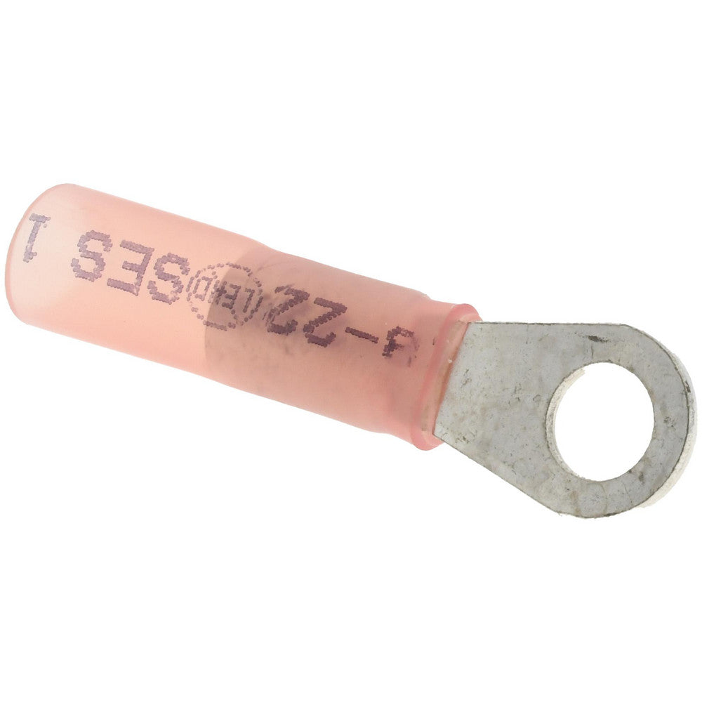Nat'L Standard Parts Assoc MSC-23758-LF Closed Eyelet Ring Terminal Partially Insulated, 22 to 18 AWG, Solder Connection