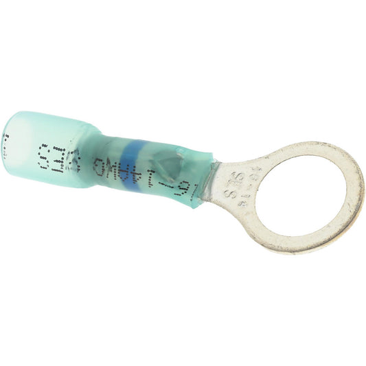 Nat'L Standard Parts Assoc MSC-KP151565-LF Closed Eyelet Ring Terminal Partially Insulated, 16 to 14 AWG
