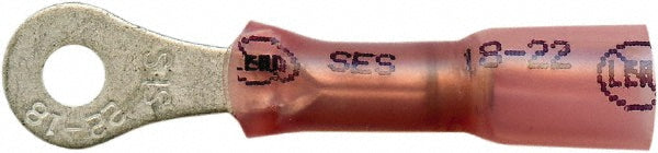 Nat'L Standard Parts Assoc MSC-KP151554-LF Closed Eyelet Ring Terminal Partially Insulated, 22 to 18 AWG