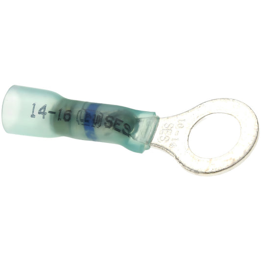 Nat'L Standard Parts Assoc MSC-KP151564-LF Closed Eyelet Ring Terminal Partially Insulated, 16 to 14 AWG