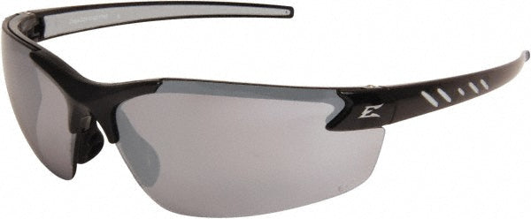 Edge Eyewear DZ117-G2 Safety Glasses Scratch-Resistant, Polycarbonate, Silver Lenses, Frameless