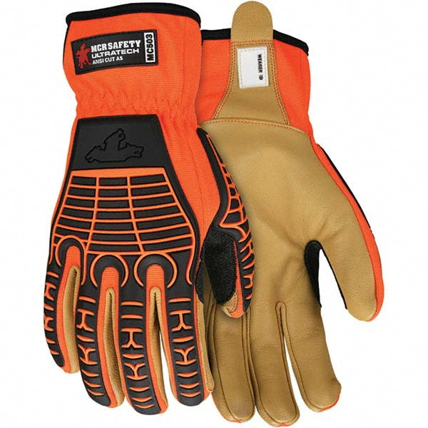 MCR Safety MC503XL Cut, Puncture & Abrasion-Resistant Gloves UltraTech® MC503, Size X-Large, ANSI Cut A5, ANSI Puncture 3, Dyneema Lined, Goatskin