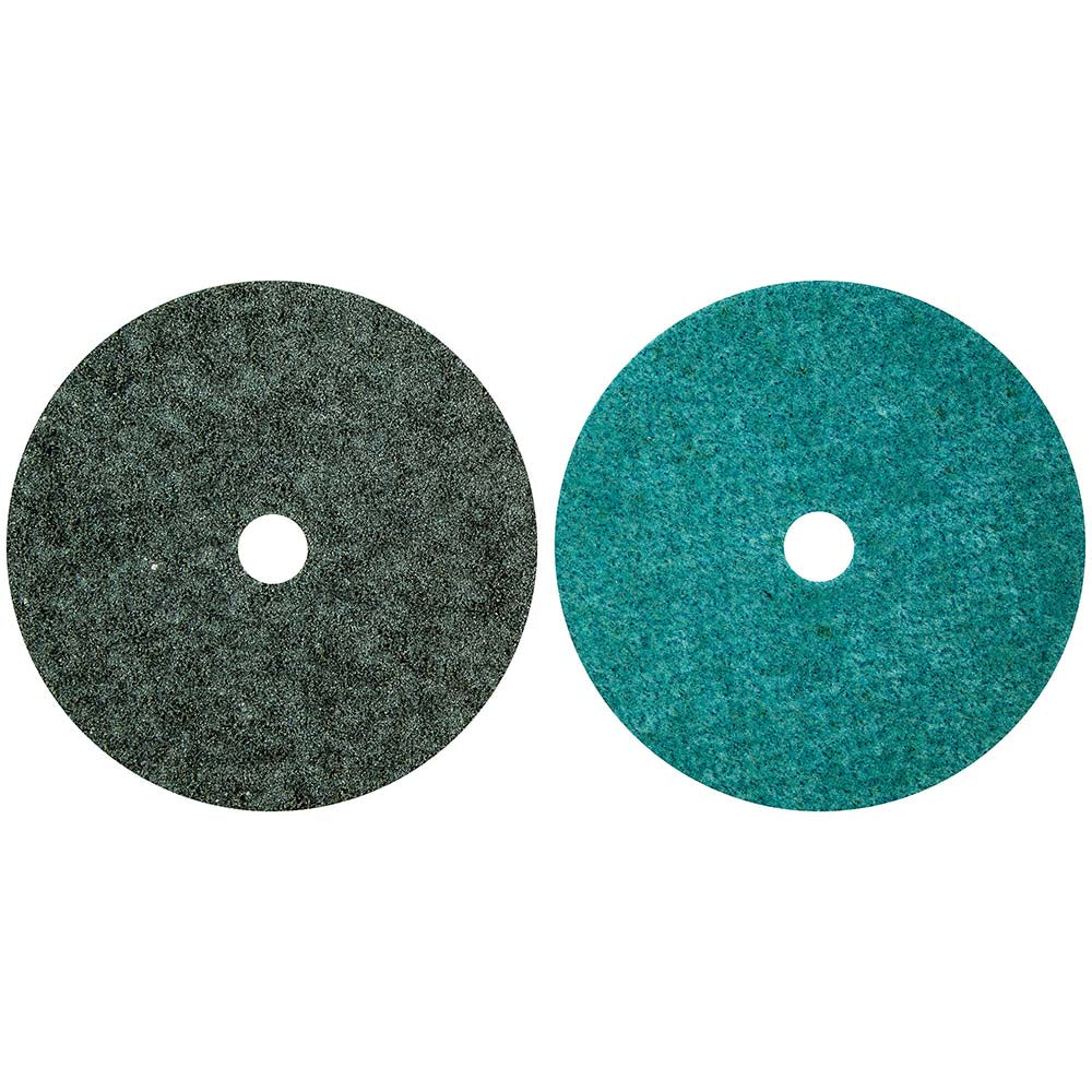 Norton 66261170280 Hook & Loop Disc 7" Dia, 7/8" Hole, Non-Woven, Aluminum Oxide