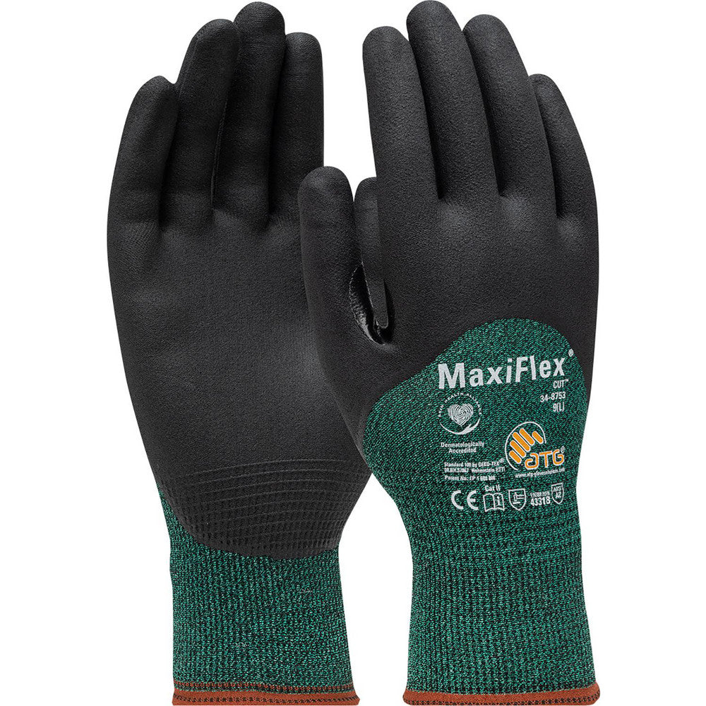 ATG 34-8753/XS Cut, Puncture & Abrasion-Resistant Gloves ATG 34-8753, Size X-Small, ANSI Cut A2, ANSI Puncture 1, Microfoam Nitrile, Engineered Yarn