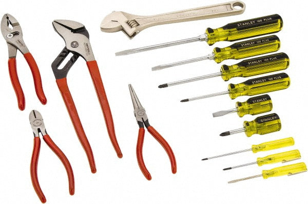 Proto J98314 Combination Hand Tool Set 14 Pc, General Purpose Tool Set