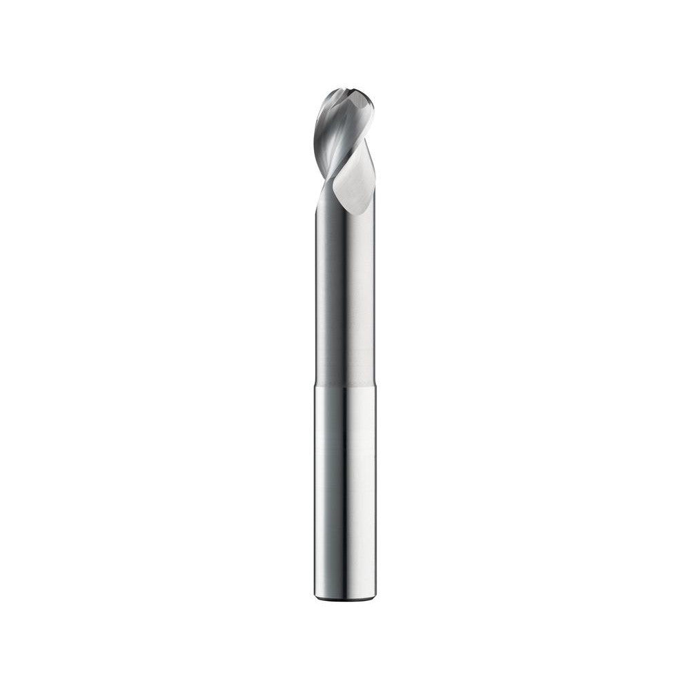 Kyocera SGS Precision Tools 34946 Ball End Mill 1/2" Dia, 5/8" LOC, 3 Flute, Solid Carbide