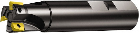 Sandvik Coromant 5739364 Indexable Square-Shoulder End Mill RA390-025M19-11M, 1" Cut Dia, 10.01 mm Max Depth of Cut, 3/4" Dia Weldon Flat Shank